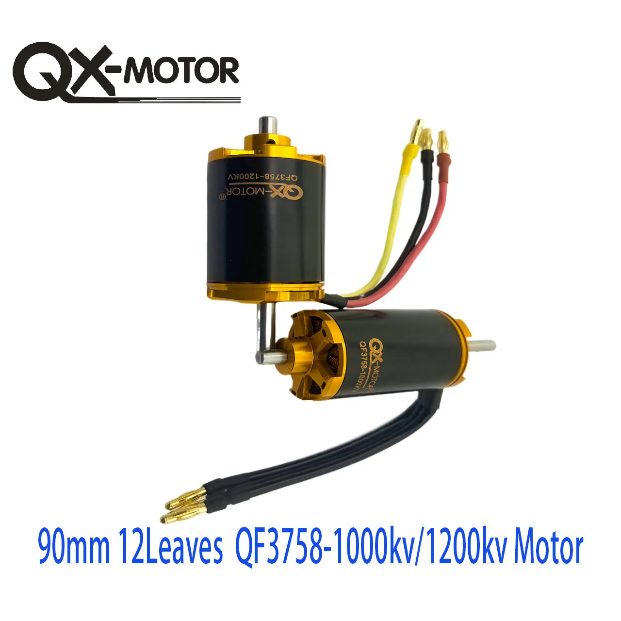 

QX-Motor 90mm EDF 12 Blades Ducted Fan CW / CCW for QF3758-1000kv 1200kv brushless motor remote control toy parts