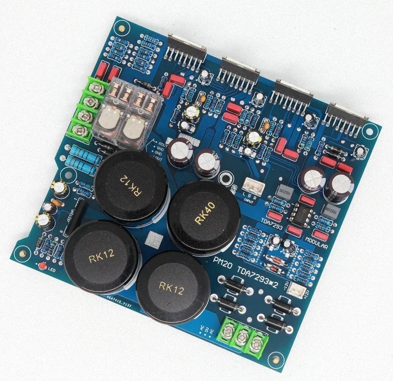 LK140 Схема TDA7293 Параллельный 130 Вт + 130 Вт 2,0-канальный стерео Hi-Fi Fever Плата аудиоусилителя