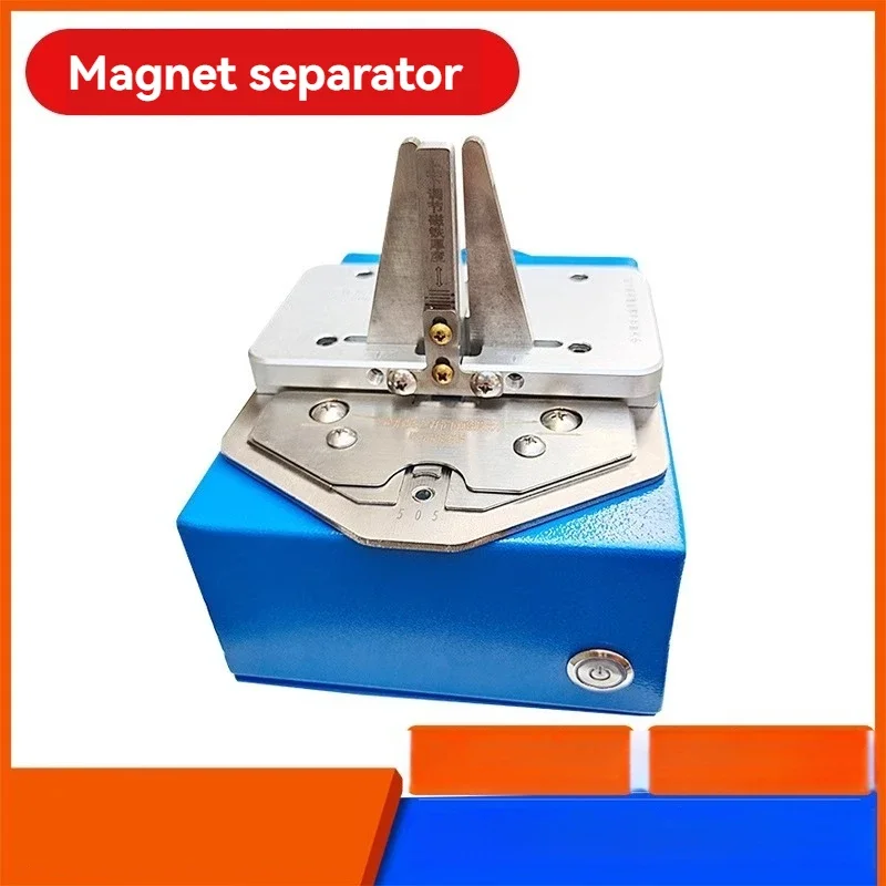 Magnet Separator Round Square Magnet Separator V-shaped Strong Magnetic Weak Magnetic Magnet Automatic Separator High Speed