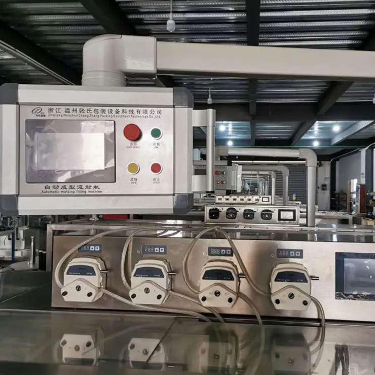 240p5 High Speed Monodose Virgin Olive Oil Packing Machine Small Volume Pet Bottle Forming Filling Sealing Machine