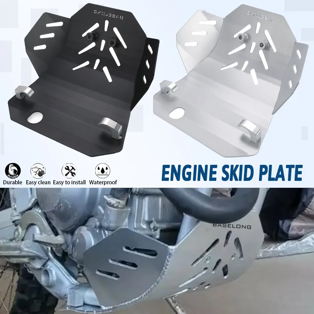 

CRF 250L Motorcycles FOR HONDA CRF250L 2013-2020 2019 2018 Chassis Engine Guard Cover Lower Bottom Skid Plate Splash Protection