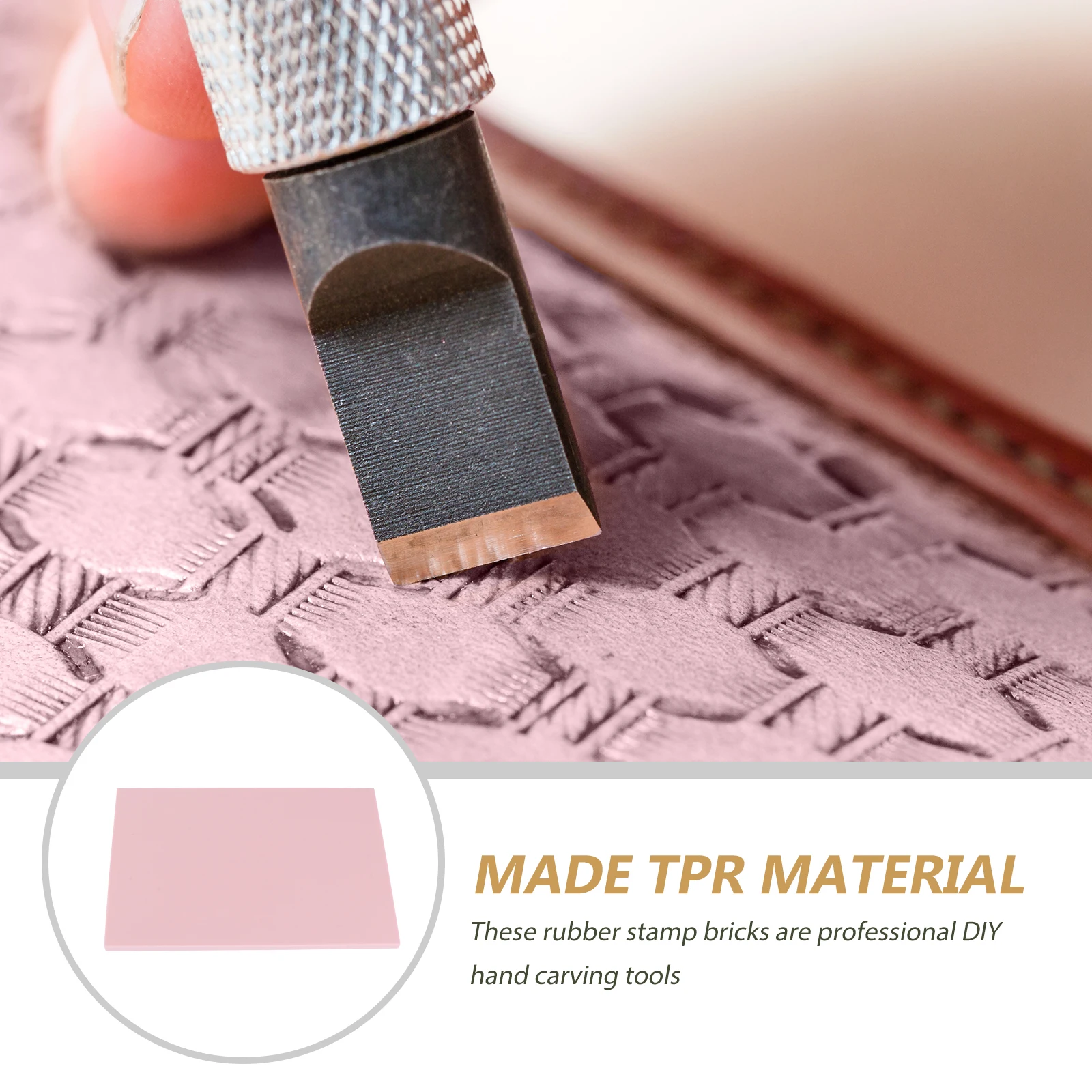 

5pcs Piles DIY Handmade Rubber Piles Material Rubber Carving Blocks Sculpture Making Diy Carving Material Art Practice