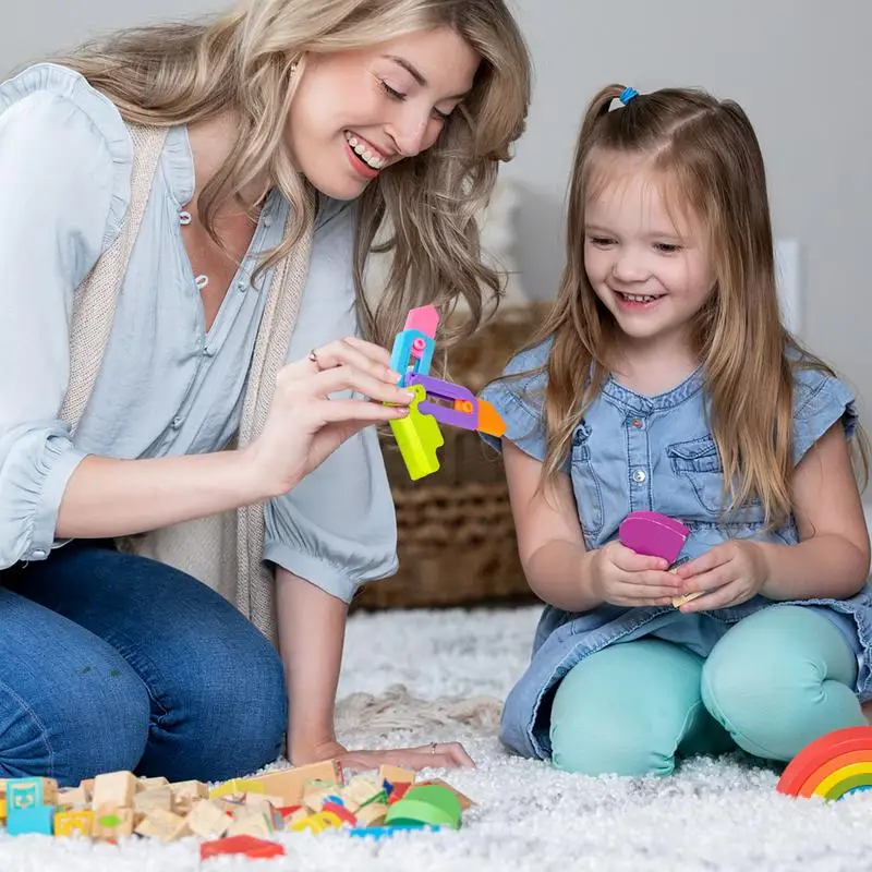 Cuchillos de juguete retráctiles 2 en 1 con estampado 3D para niños, juguete sensorial para aliviar el estrés, pinzas de mano, antebrazo