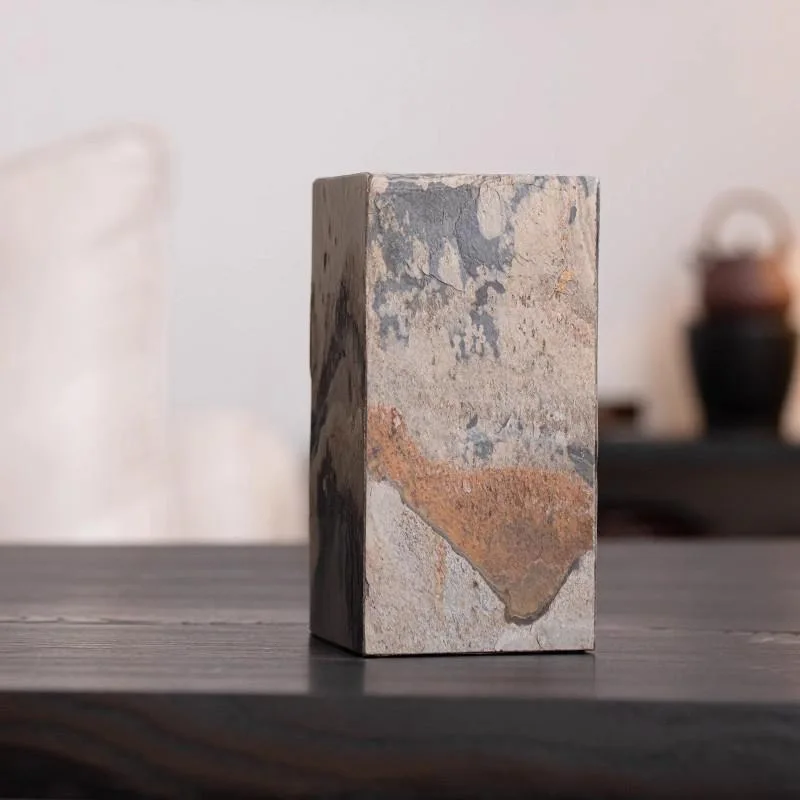 Temple Rectangle Artistic Decorative Lamp Retro Style Hotel Bedroom Bedside Lamp  photography Prop Light Home Daily Lighting