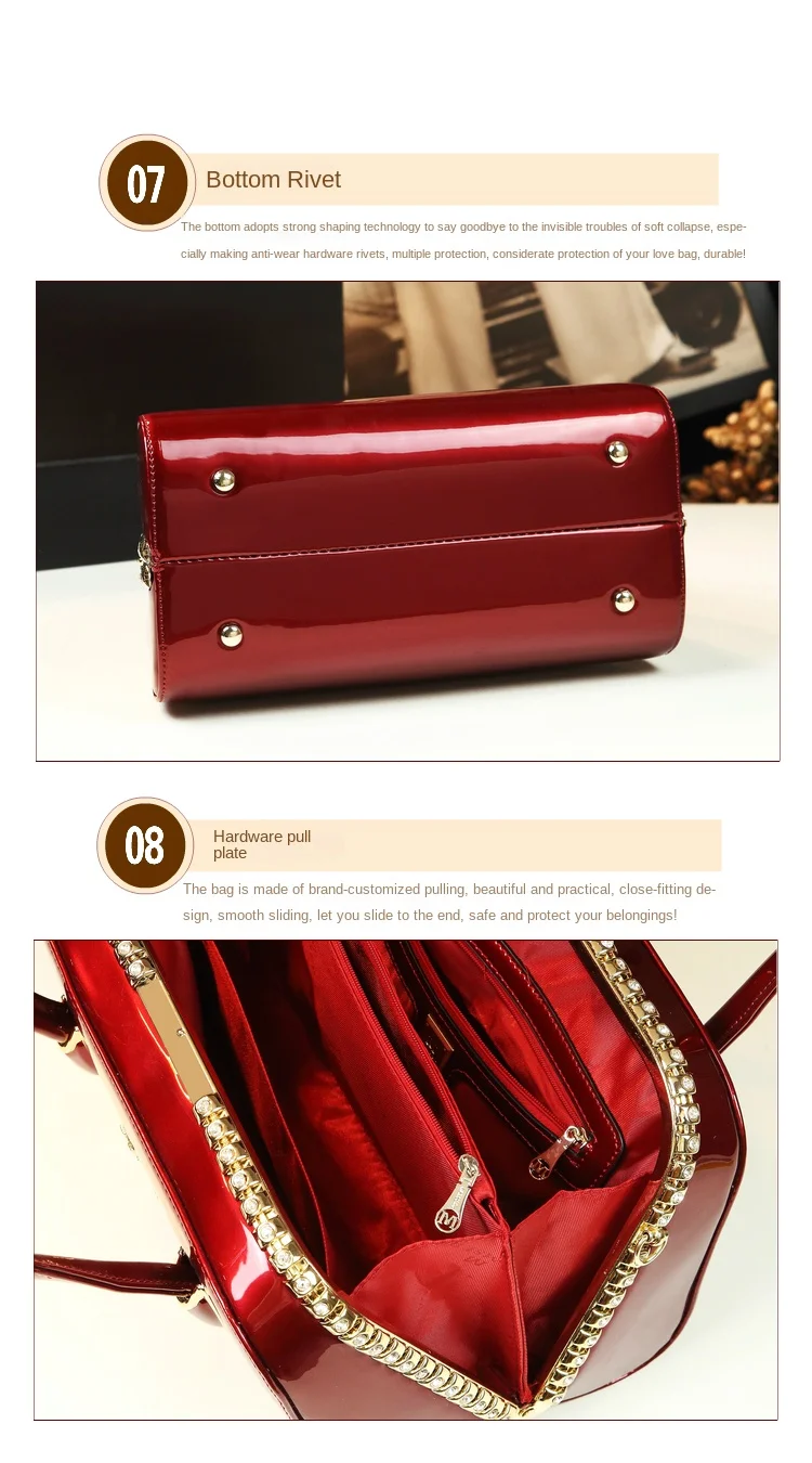 2023 Fashion Genuine Leather Women Handbags Mom Shoulder Messenger Bag Versatile Large Capacity Atmospheric Clip Shaping Bags