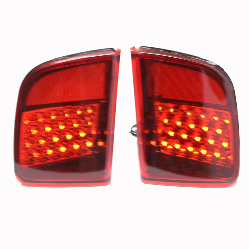 LED Rear Tail Fog Lamp Rear Bumper Light Replacement For Toyota Land Cruiser 200 FJ200 LC200 2008-2015 Car Accessories 2PCS