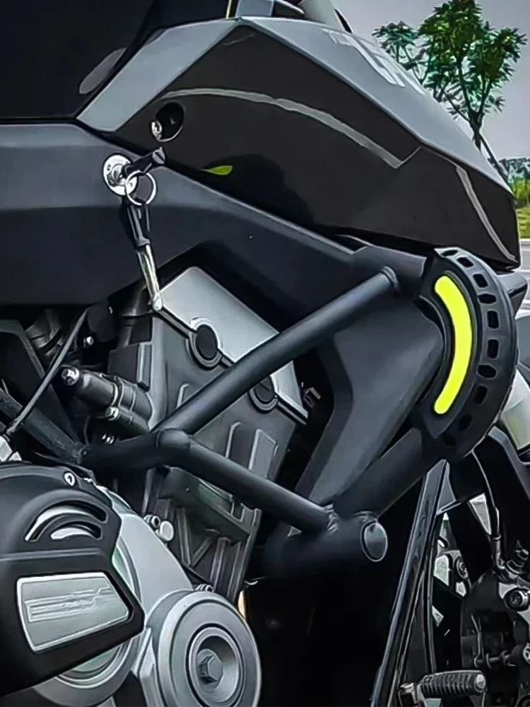Für Keeway BENDA LFC700 LFC 700 Motorrad-Sturzbügel, Modifikationszubehör, Aufprallschutz und Sturzschutzleiste