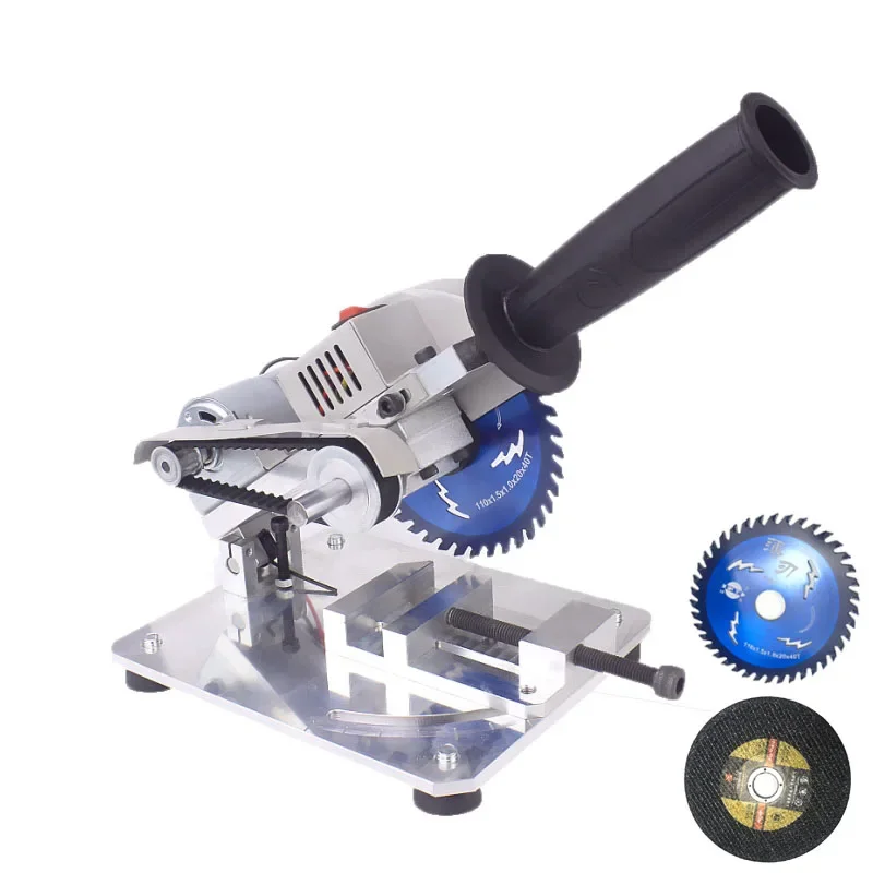 

Portable Mini Table Saw Metal Wood Plastic Cutting Machine Aluminum Alloy Table Saw DIY Woodworking Machine XZ137