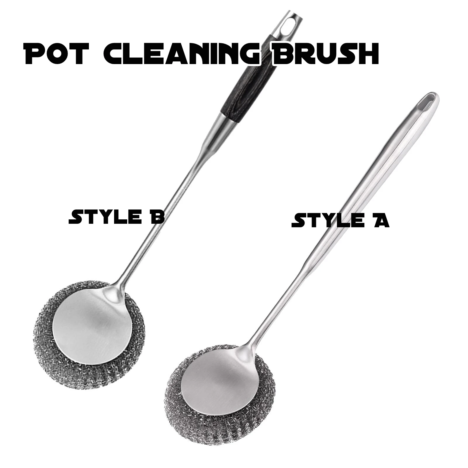 Pot Cleaning Brush Kitchen Wash Crevice Brush,Toilet Cleaning Scrub Brush Home Cleaning Tool Hotel Cleaner Brush Window