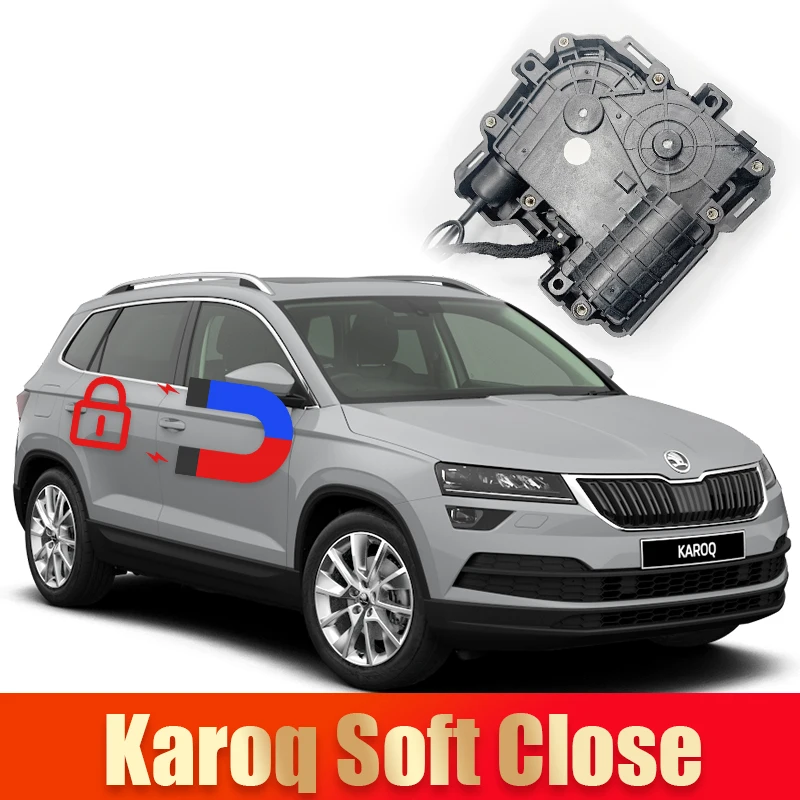 For Skoda Karoq Electric suction door car refitted automatic locks Car Soft Close accessories door auto Power tools supplies