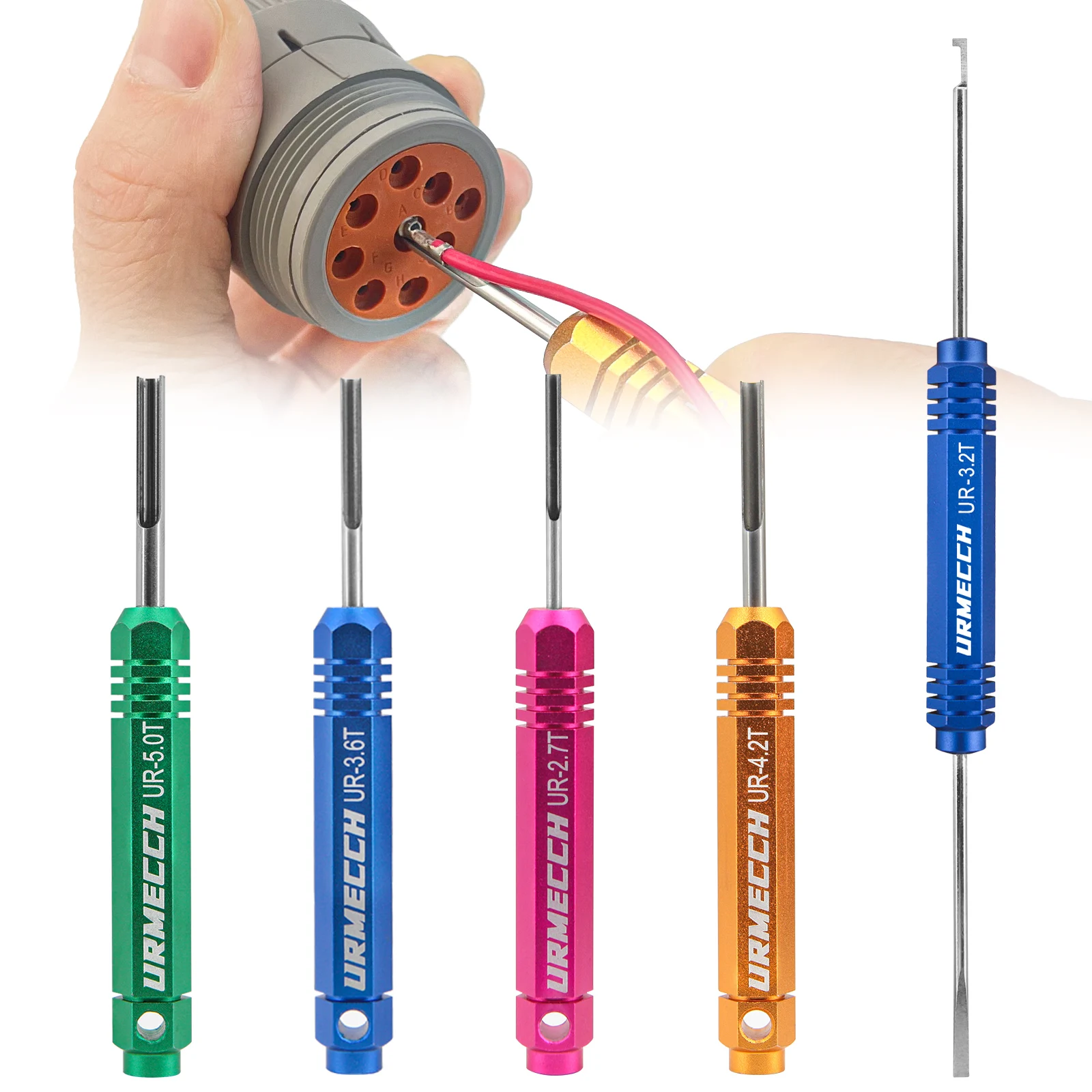 Pin Removal Tool Terminal Release Tool Kit for Deutsch DT, DTM, DTP and HD Series Connectors