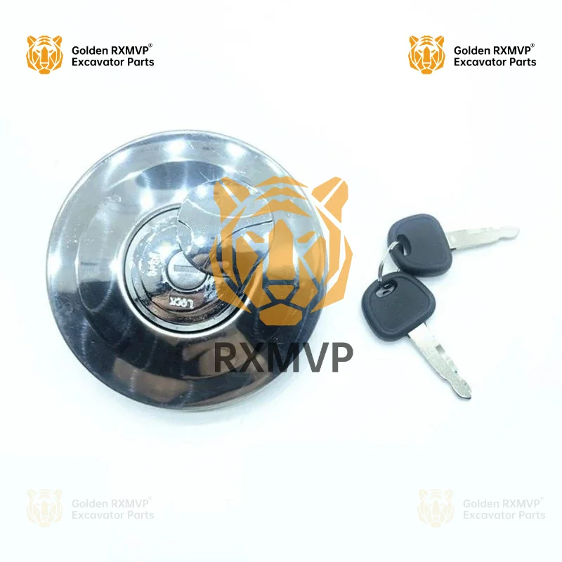 For Sany Sy65/sy75/sy135/sy215/sy235-7-8-9  Diesel Tank Cover Premium Fuel Tank Cap Quality Excavator Accessories