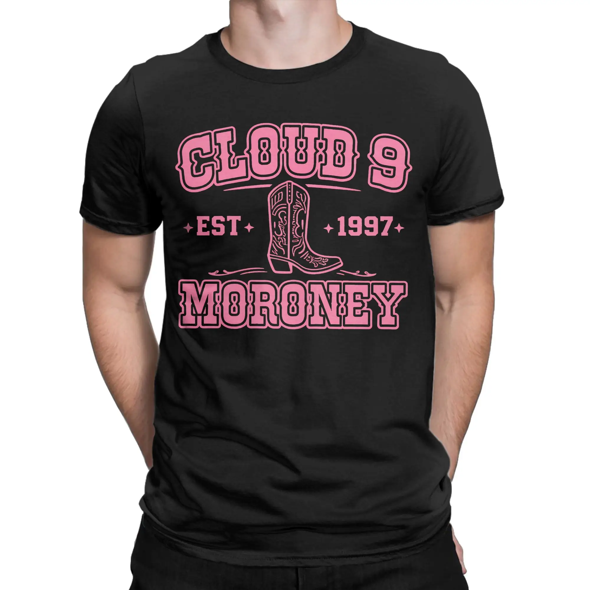 Megan Moroney Cloud 9 T-Shirt  Harajuku T-Shirts Short Sleeves Streetwear Tshirt Summer Cotton Oversized Tees