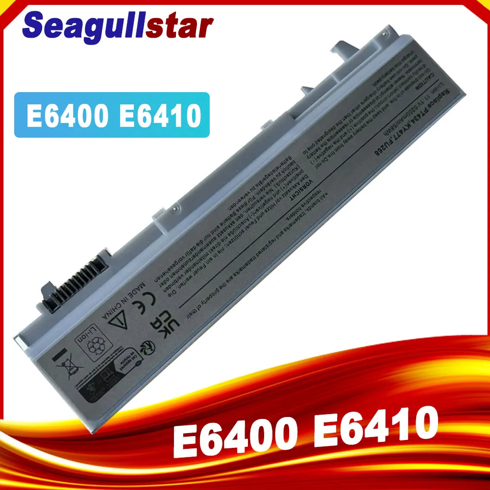 Laptop Battery For DELL Latitude E6400 E6410 E6500 E6510 4P887 C719R DFNCH FU571 KY265 KY477 NM631 PT434