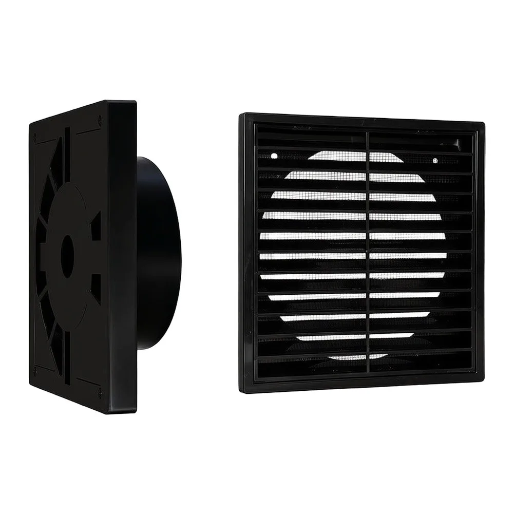Stainless Steel Cap Wall Vent Grille For Indoor Air Circulation Seamless Integration Sturdy Square Design Fine Mesh Protection