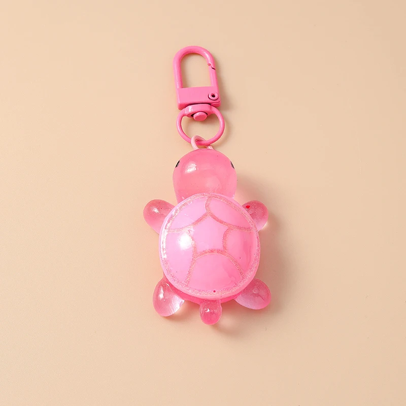 Niedlicher Kunstharz-Schildkröten-Schlüsselanhänger, Cartoon-Tier-Schlüsselanhänger, Anhänger für Frauen und Mädchen, Handtasche, Dekor, DIY, Kinderschmuck, Geschenk – Detail 24