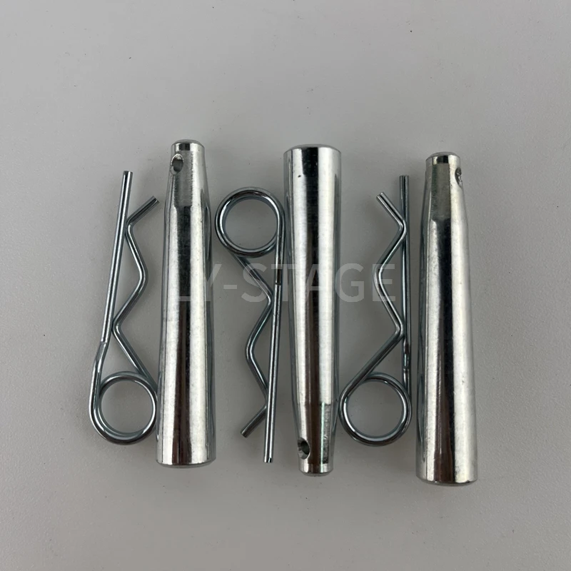 New Truss Stage Bracket Taper Pin and 8.8-Class Hardened Stage Light Frame Connection Accessory Pin, R Pin with Positioning Hole