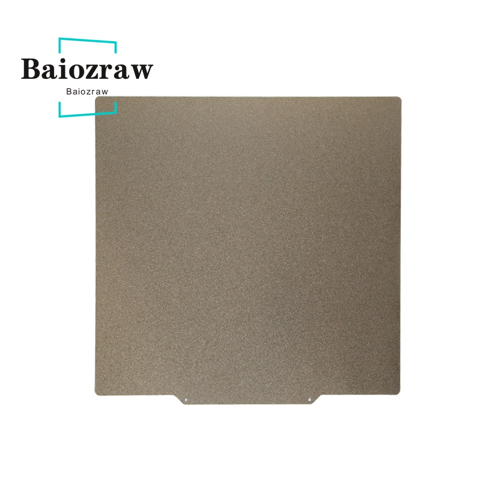 

Bairon Double Sided Texured PEI Powder Coated Spring Steel Sheet Build Plate180mm For ANNEX K3 3D Printer Parts