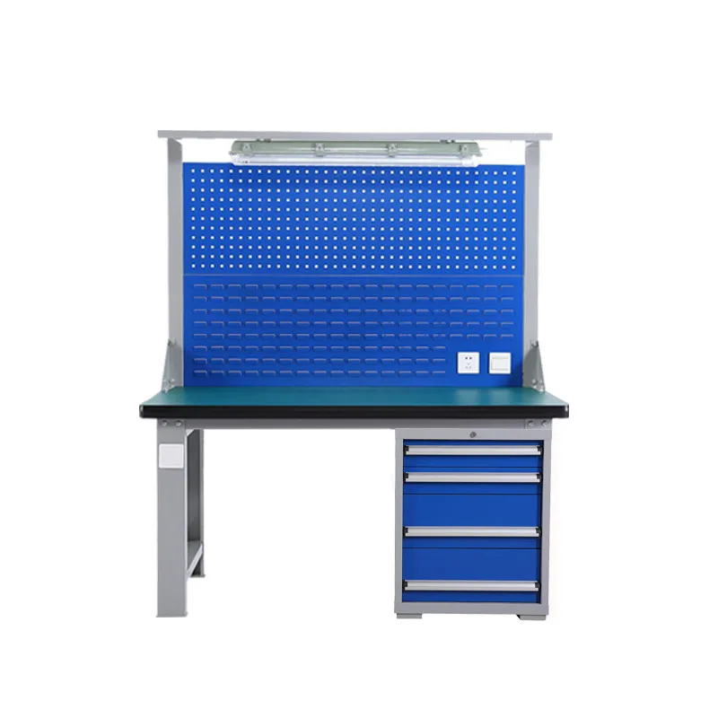 

Heavy anti-static workshop maintenance operation fitter packing test table stainless steel inspection table