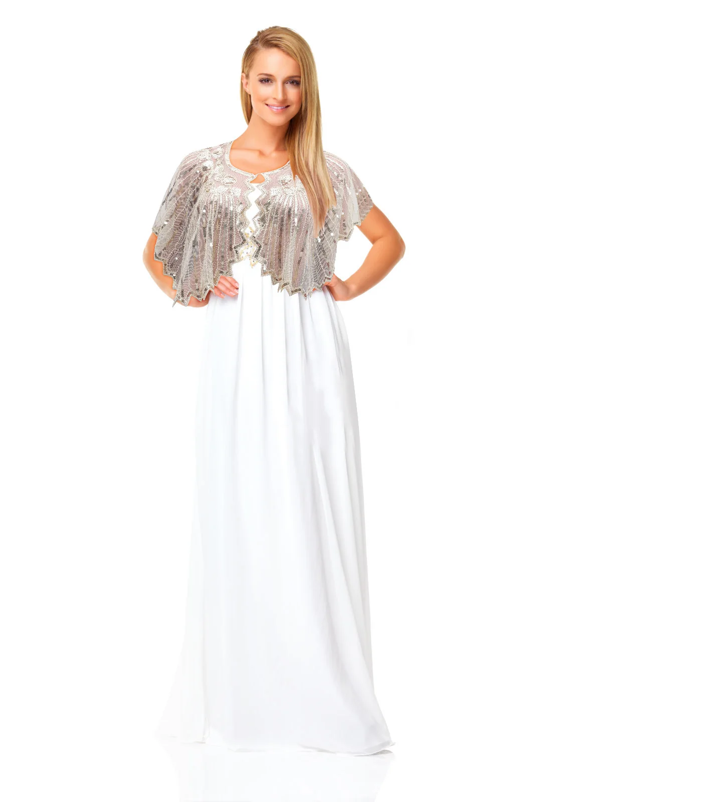 

Sequin Cloak Stage Costume Sequins Clothing Shawl Cape Woman Party Spandex Cosplay Evening Outfit