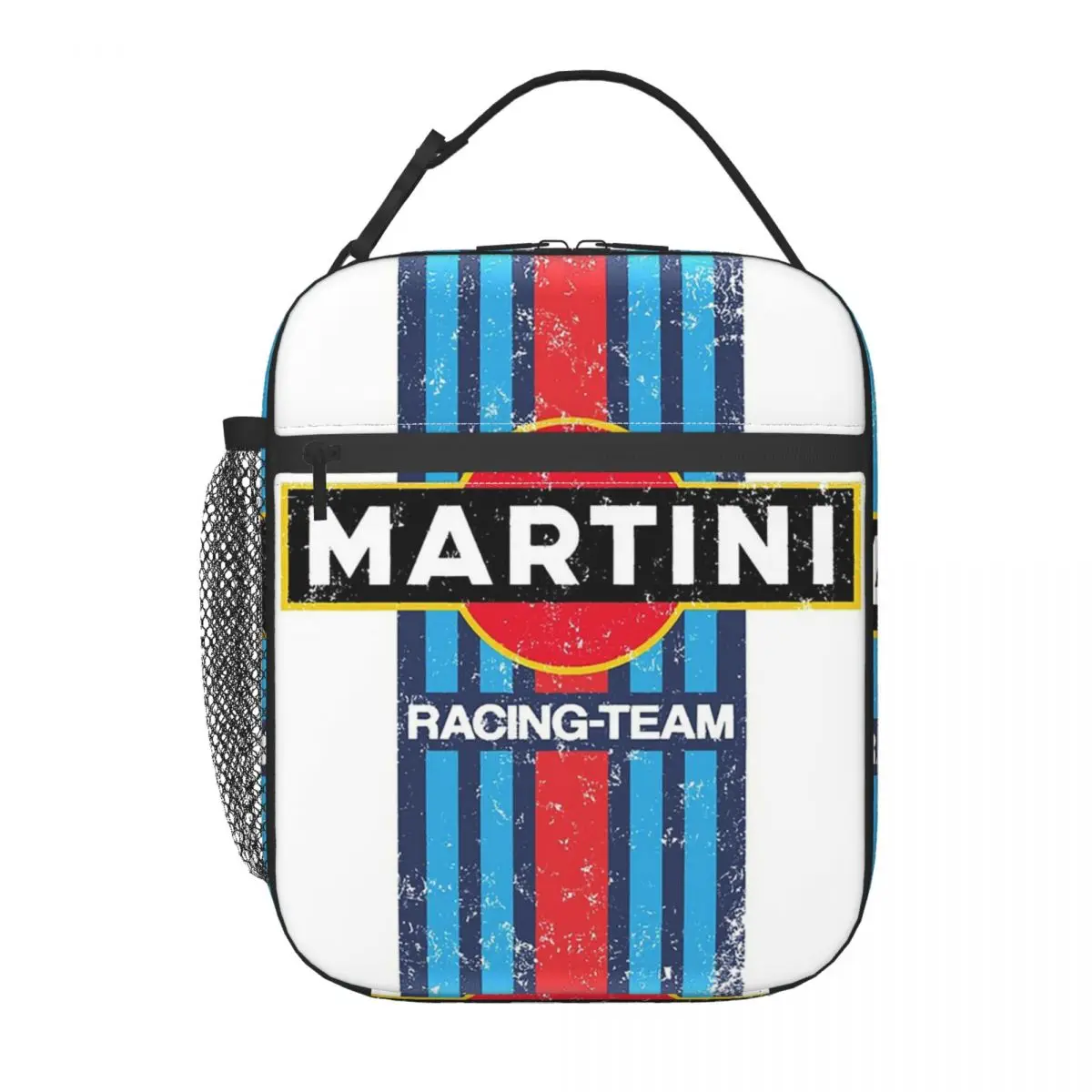 Martinis Race Sportscar Motor Racing Insulated Lunch Bag for Women Kids Leakproof Food Boxes Thermal Lunch Box Tote