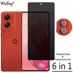 Privacy Screen Protector For Moto G Stylus 5G 2024 Anti-Spy Glass Moto G Stylus 5G 2024 Camera Glass Moto G Stylus 5G 2024 Glass