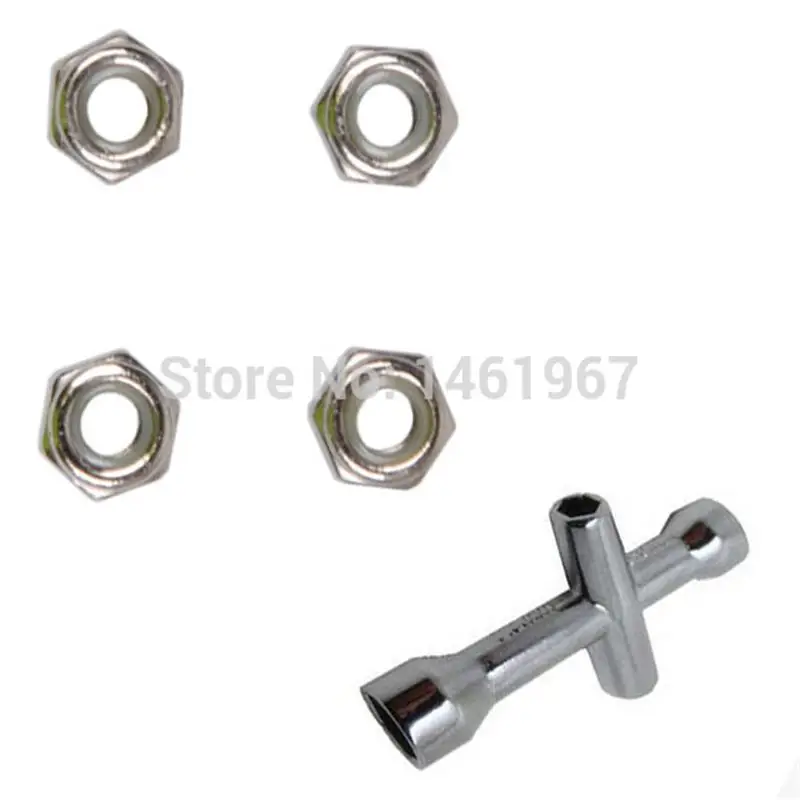 Wltoys A949 A959 A969 A979 A959-B/A969-B/A979-B/K929-B 1/18 Rc รถอะไหล่ A949-49 M3 locknut + เครื่องมือโลหะ