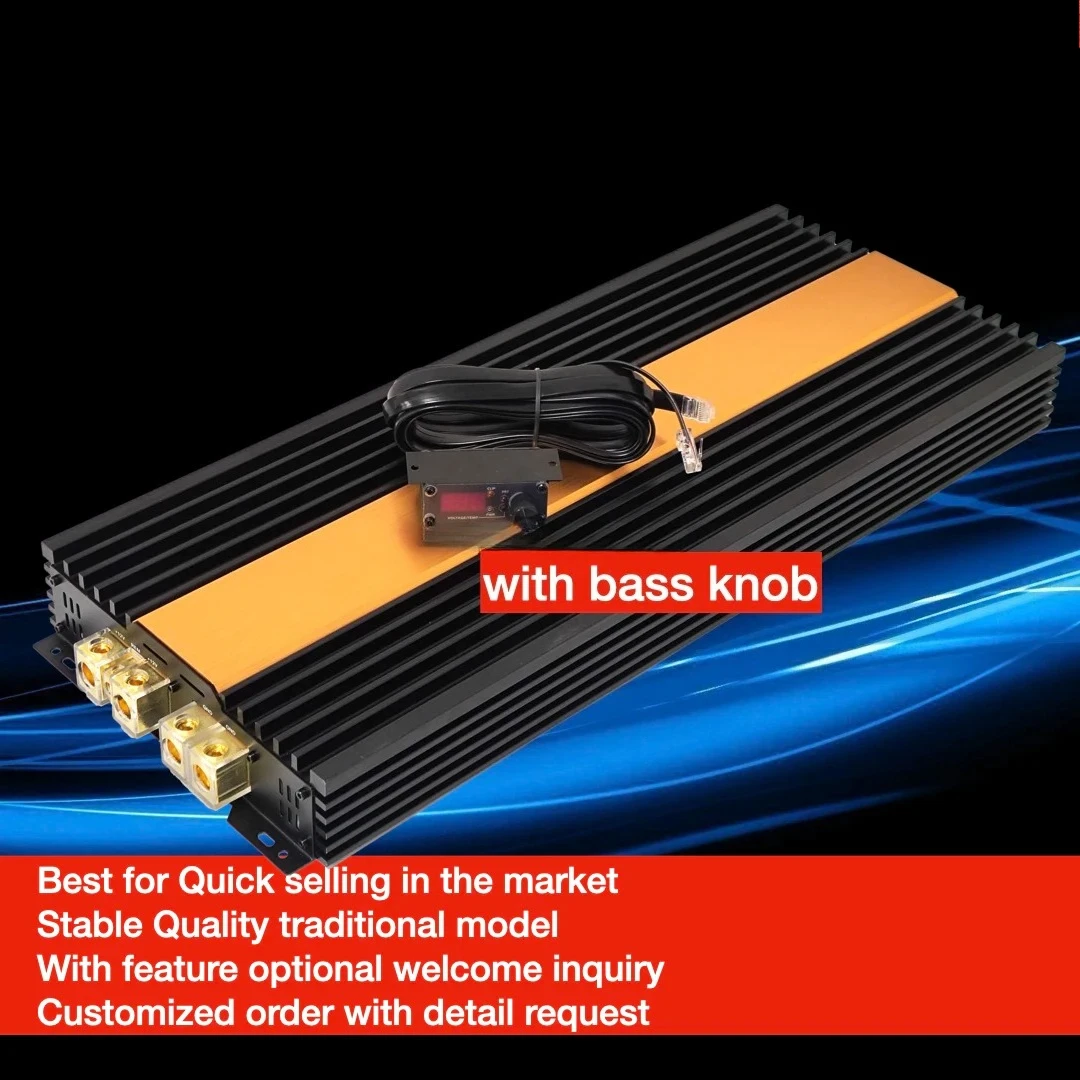 Korean Style PCB Board 3K Car SPL Subwoofer Amplifier RMS 3000W Class D Peak 6000W Strong Bass Car Amplifier Monoblock view 6