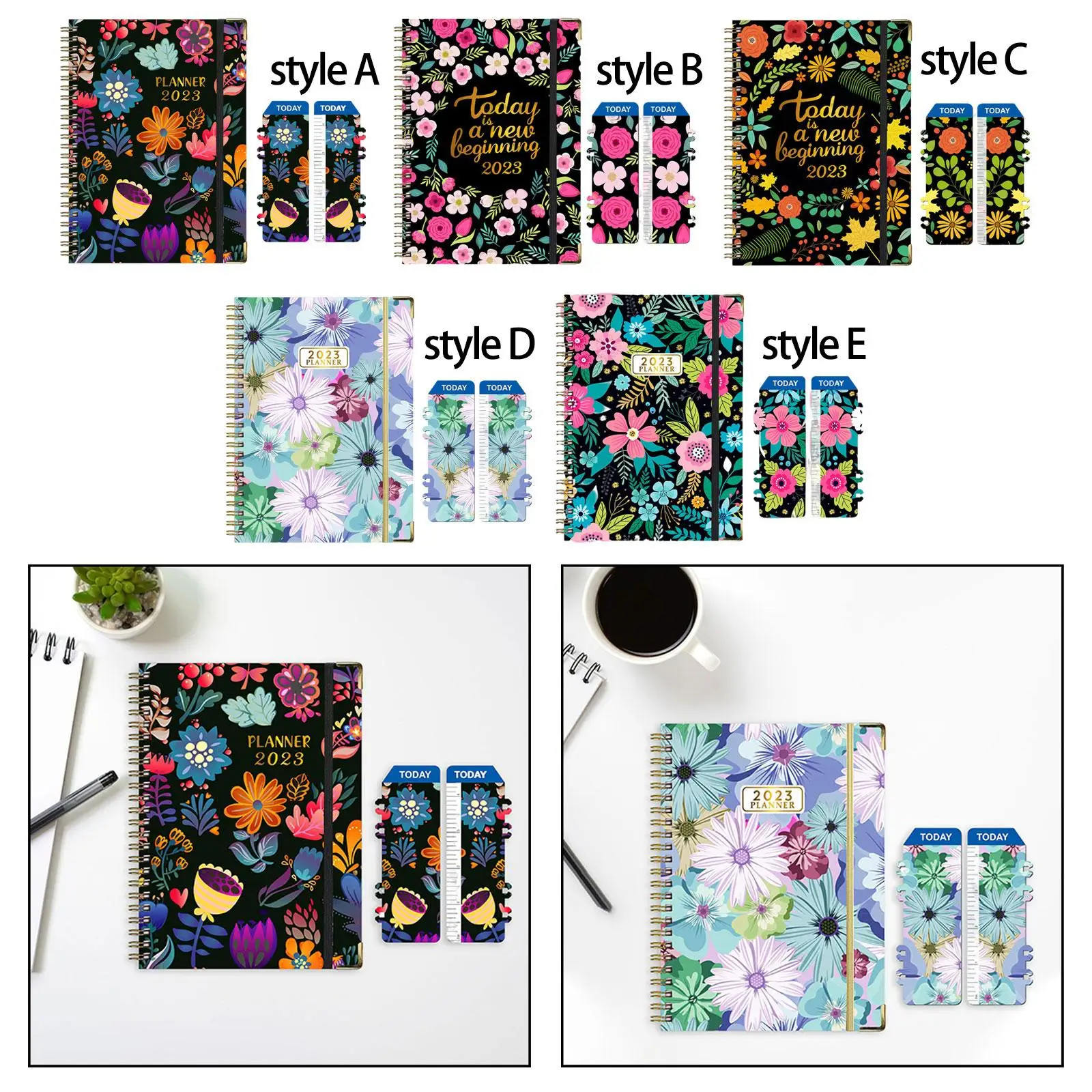 

Weekly and Monthly Planner 2023 Planner Cover Daily Organizer Goal Habit Schedule Journal
