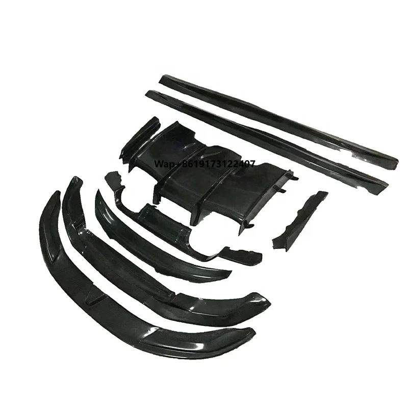 Carbon Fiber Double Front Lips Rear Diffuser Side Skirts Spoiler Trunk Wing PSM Design Body Kit for M3 F80 M4 F82