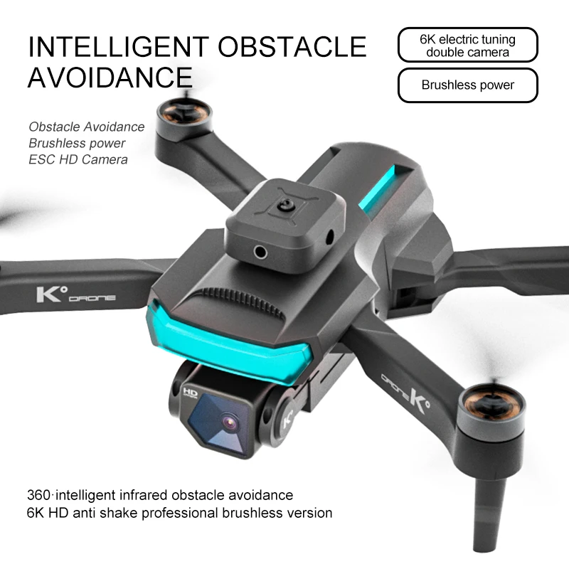 

Max Drone 8K Professional HD Camera FPV Dron 3-Axis Gimbal Foldable Obstacle Avoidance RC Quadcopter Max Drone