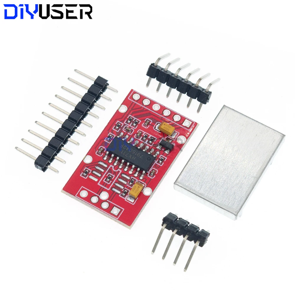 HX711 dediziertes AD-Modul für Wägesensor, Kraftmessmodul, Zweikanal-24-Bit-Analog-Digital-Umwandlung, mit