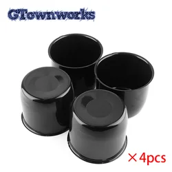 GTownworks 4pcs /1pc 108mm /4.25in 93mm /3.66in Push Through Center Caps for Universal Truck/Trailer Wheel Center Caps Hub Cover