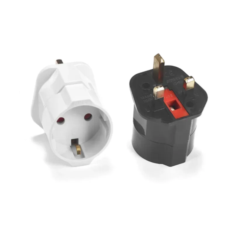 

UK Plug Adapter EU To UK European To British Universal Travel Adapter Type G Electrical Plug Converter Power Socket AC Outlet