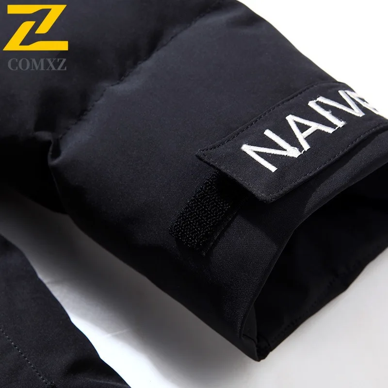 Hoodie Man Autumn Winter Plus Velvet Fashion Vintage Trend Jacket Male Casual All Match Cotton Coat Clothing Comfort Streetwear