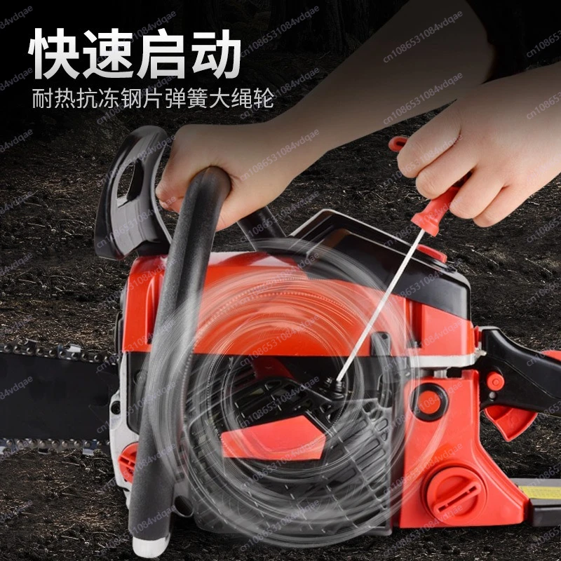 Multifunctional Garden Chainsaw 10-Pack Set, High Power Portable Gas/Electric Logging Chainsaws for Tree Cutting & Home Use