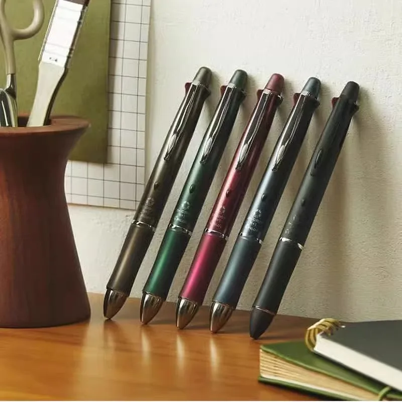 

Pilot Dr.grip 4+1 Multifunctional Ballpoint Pen 0.5mm Four-color Ballpoint Pen + 0.5 Mechanical Pencil Japanese Stationery