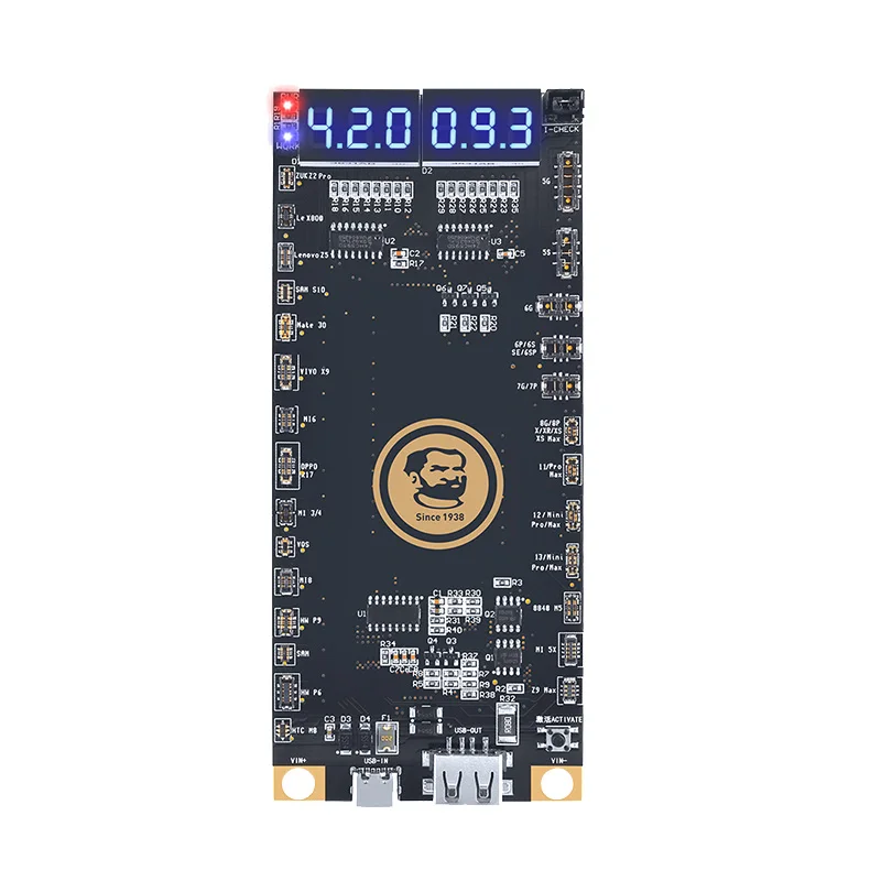 MÉCANICIEN BA27 BA33 BA32 Carte de détection d'activation de batterie pour IP5-13PM batterie Android Security ation en un clic Panneau de charge rapide