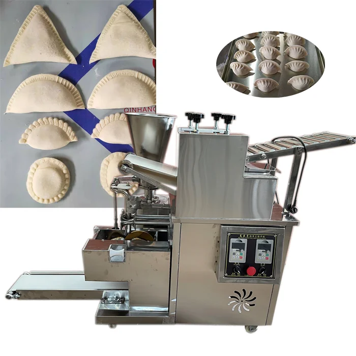 High Production Small Pelmeni Machine Samosa Folding Dumpling Maker Automatic Pierogi Ravioli Empanada Making Machine