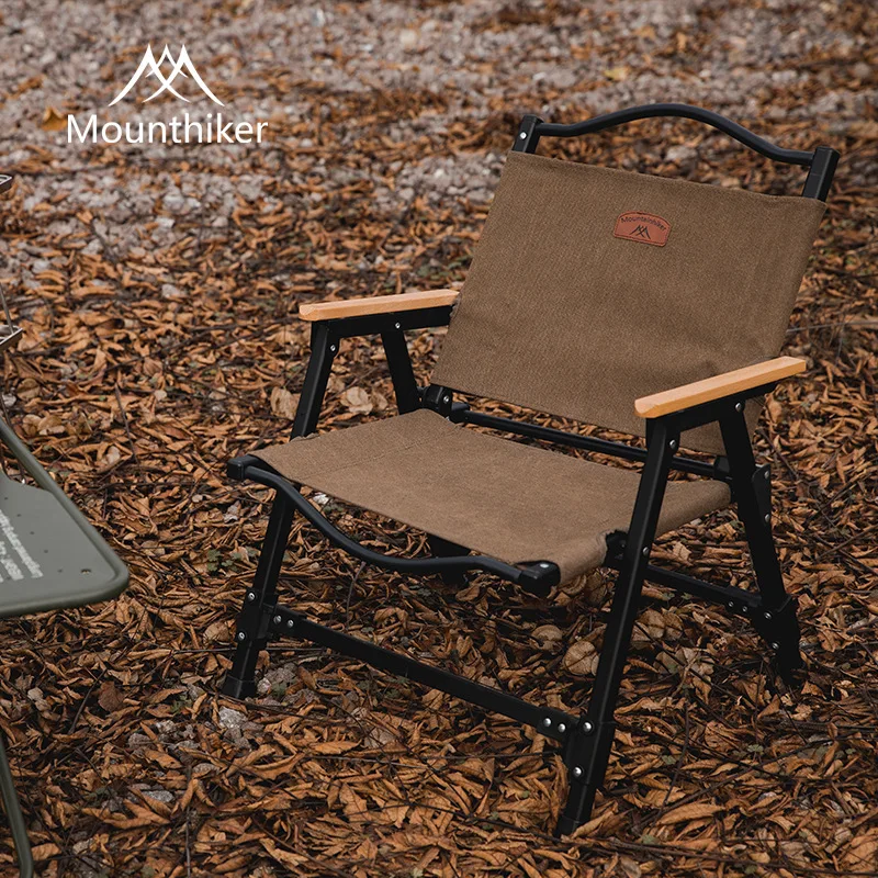 

Mounthiker Outdoor Camping Portable Folding Chair Aluminum Alloy Canvas 600D Oxford Chair Fully Dismantled Picnic Kermit Chair