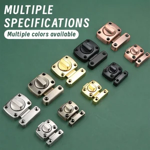 Casa de Segurança Girar Parafuso, Portão Travas, Porta Slide Bloqueio, Torção Girando Barril Bloqueio, Banheiro Toalete Fechadura Da Porta, 1Pc 6 principais vendas peças de fechadura - №1