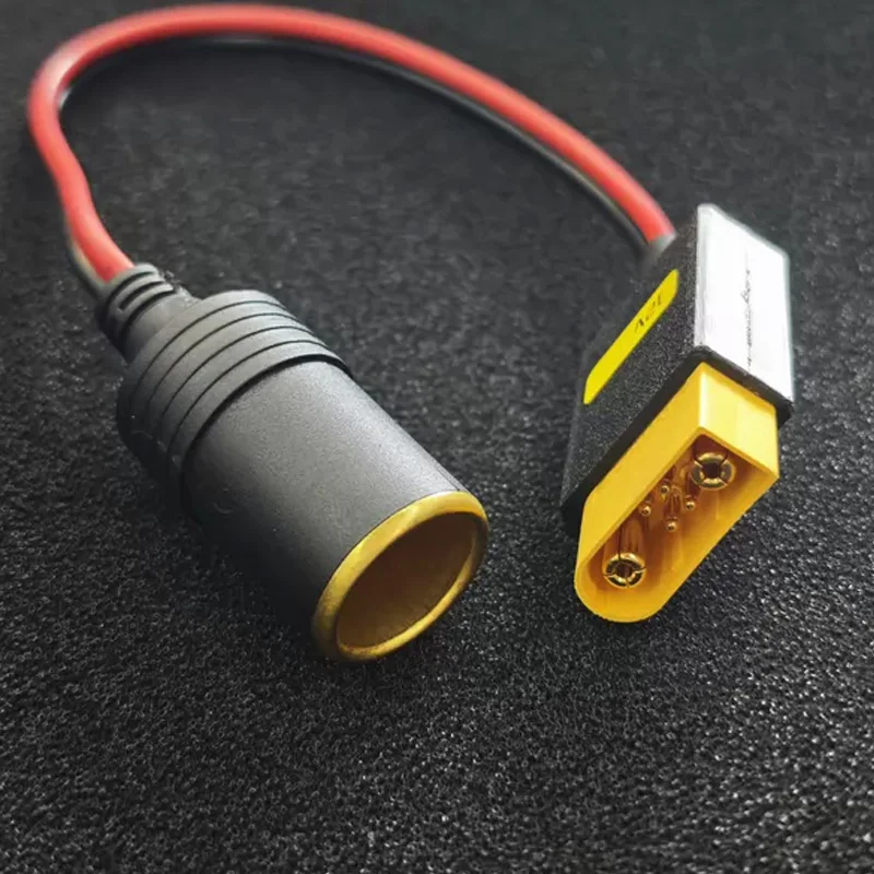 1PCS 12V 10A 140W SDC to Cigarette Lighter Female Adapter Cable for DJI Power 1000 Mini/V1/V2 External Discharge Power Wire