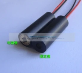 Ultra-small spot, high-quality glass lens 5mW 650nm red laser module, point aiming laser