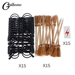 45Pcs/Set Wand Pencils Tattoo Stickers Broom And Glasses Wizard Party Favors Wizard Wands Theme Party Supplies