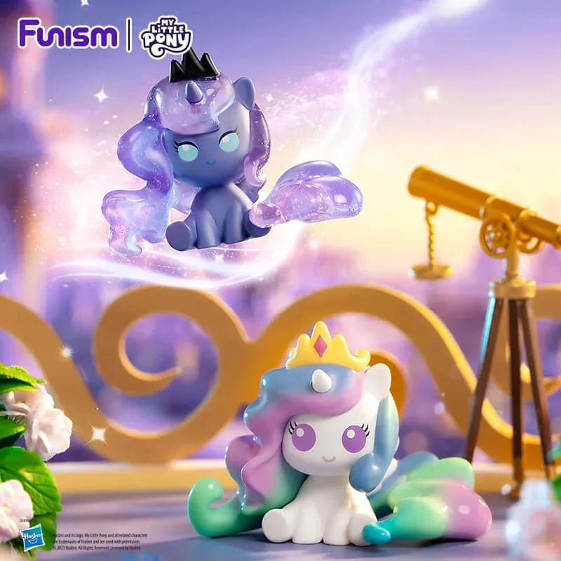 FUNISM Little Pony Freundschaft ist Magie Serie Magische Flasche Serie Blind Box Figuren Action Spielzeug Figur Geburtstag Geschenk Kind Spielzeug