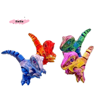 1Pc 3D Printing Dinosaur Simulation Dinosaur Animal Toy Gift Ornament Decoration Desktop Decoration Model Toys