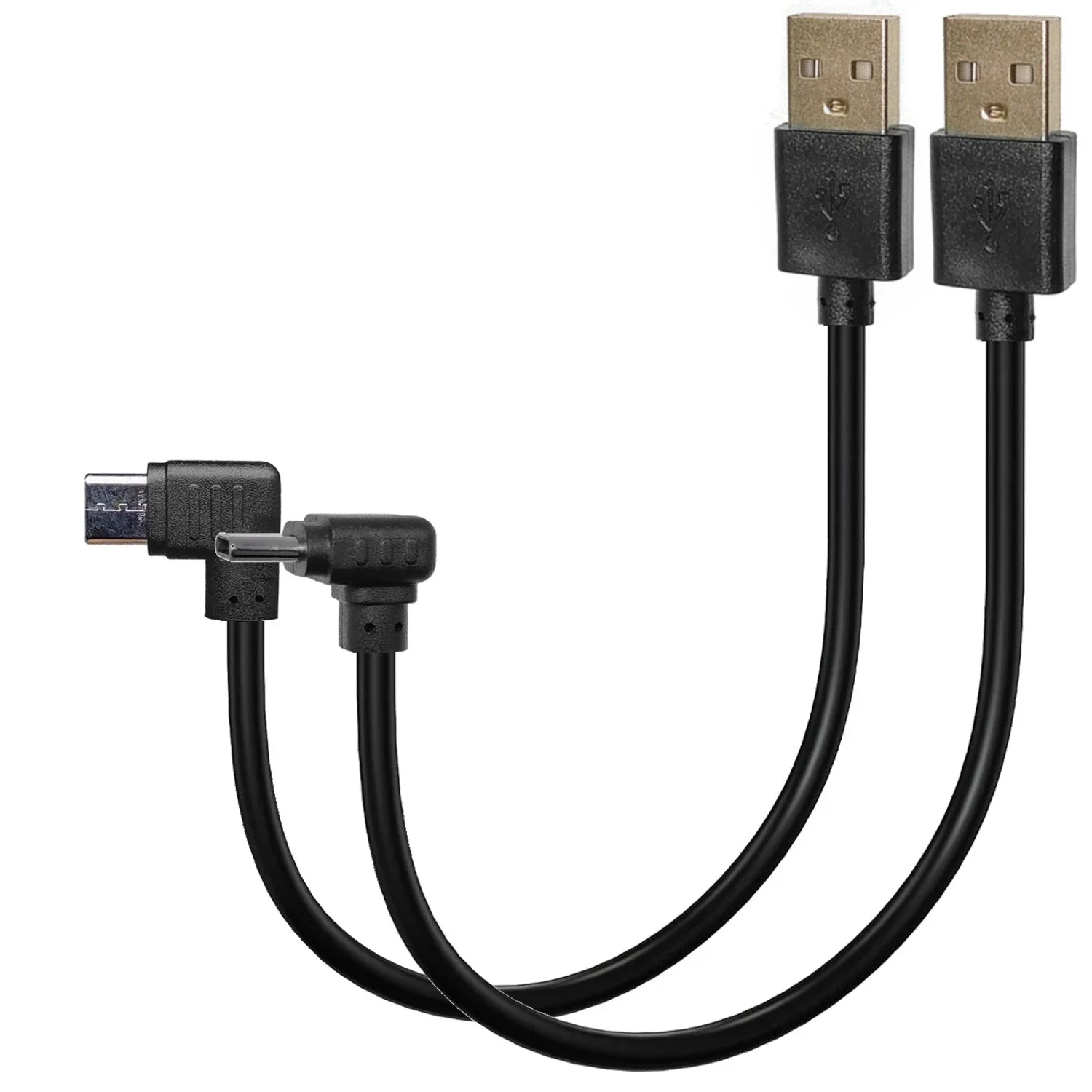 0.5M USB2.0  C-type to C-type data cable, 90 degree right angle male connector, 25cm 50CM 100CM  elastic USB-C