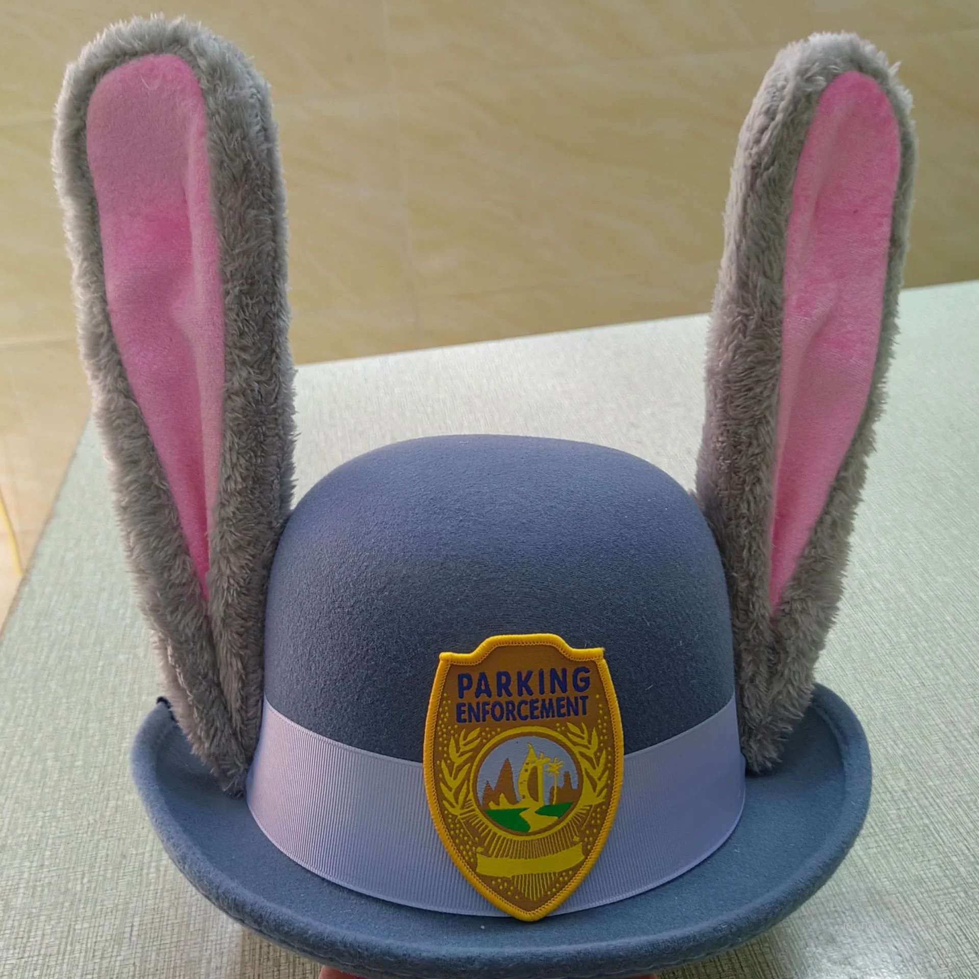 

Cartoon Anime Cosplay Animal Hat Girl Adorable Rabbit Costume Police Officer Prop Children's And Adult Ears Top Hats Accessories