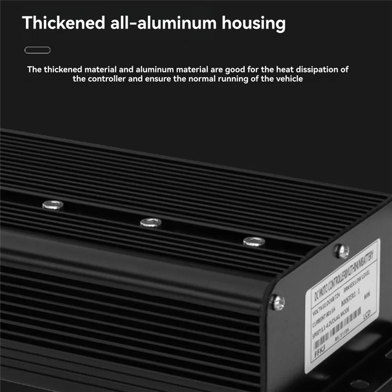 ABBK-Ebike Controller 72V 80A 5000W Onda quadra monomodale Ideale per il rimontaggio di mountain bike a motore