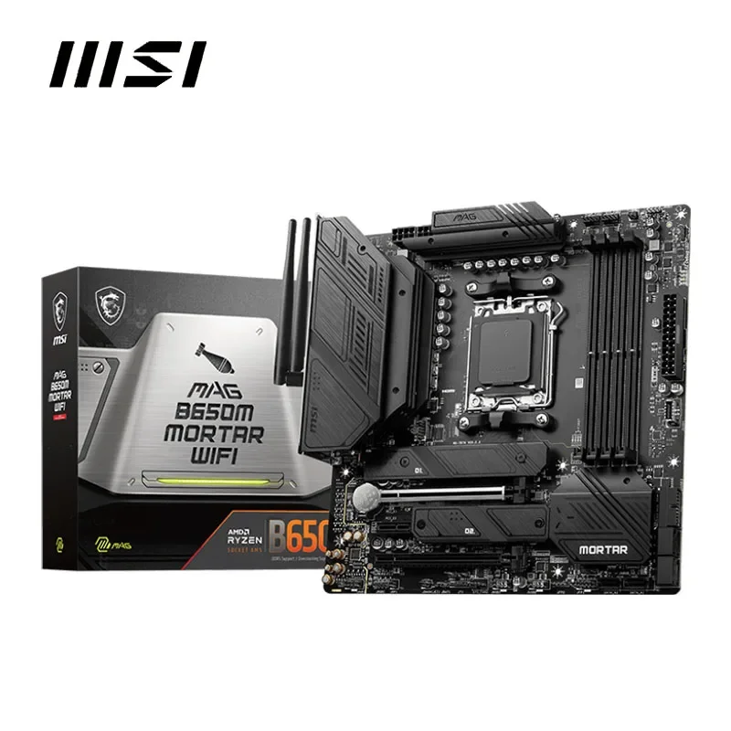 New MSI MAG B650M MORTAR WIFI Micro-ATX